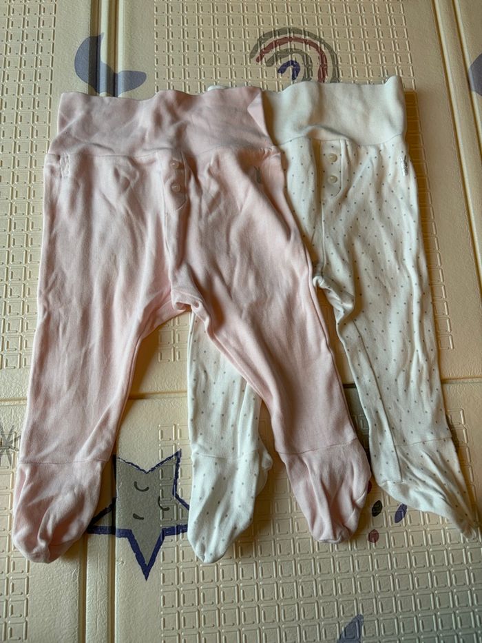 Lot de 2 pantalons bébé fille 12 mois