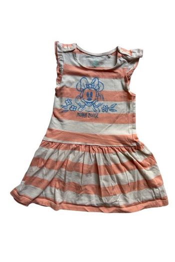 Robe blanc crème rose corail bleu Minnie Orchestra 36 mois