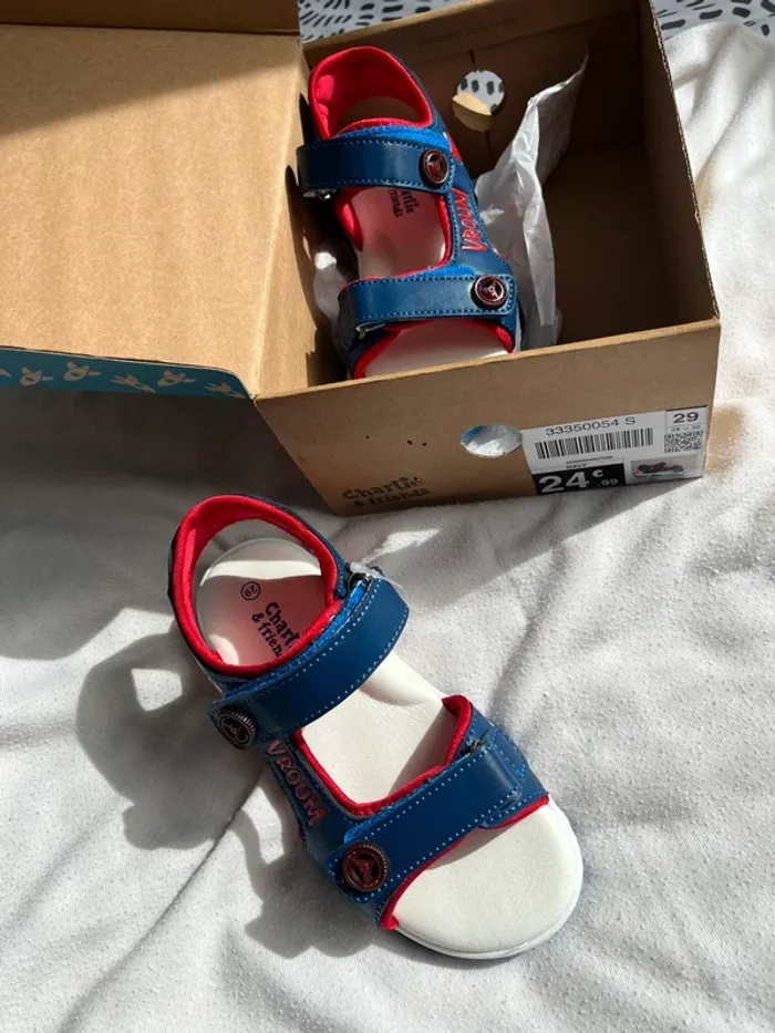 Sandalette lumineuse