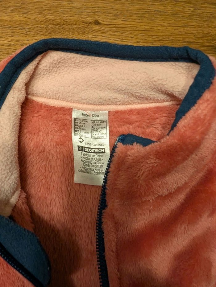 Polaire ski Wedze 2-3 ans - photo numéro 3