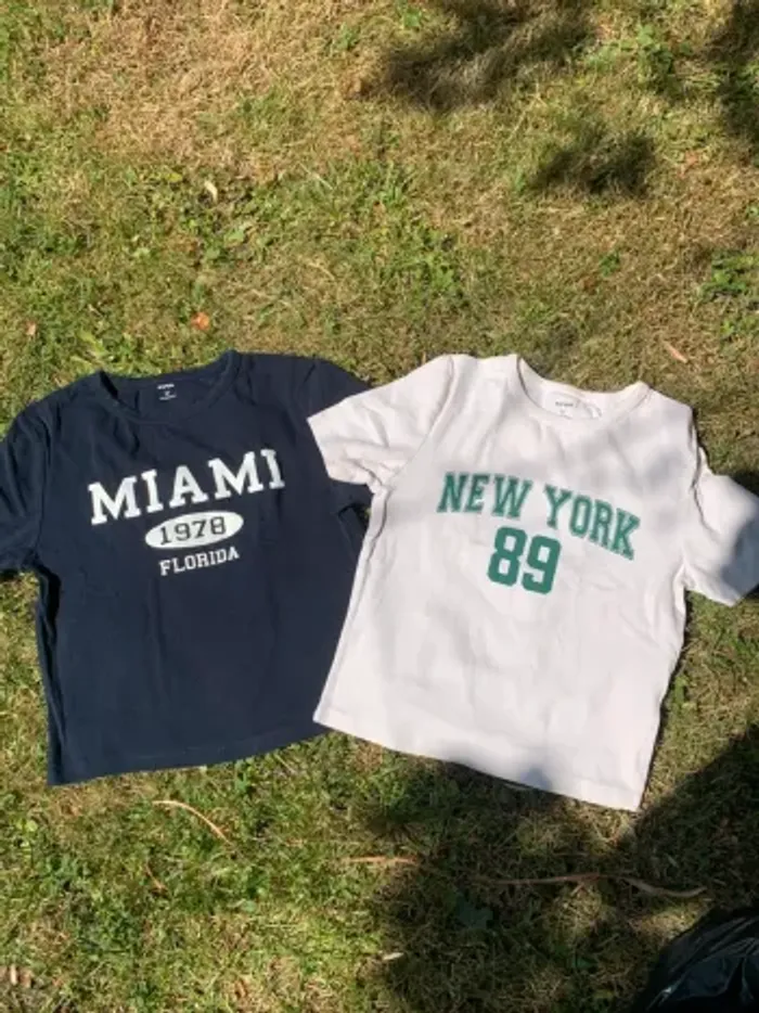 Lot de 2 t shirt M