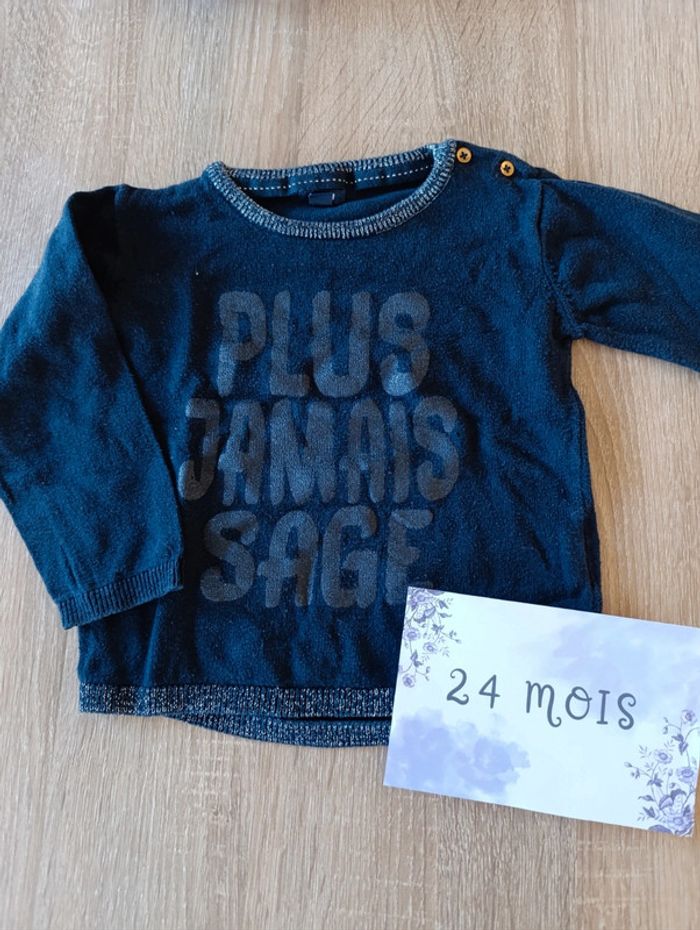 Pull fin Kiabi 24mois