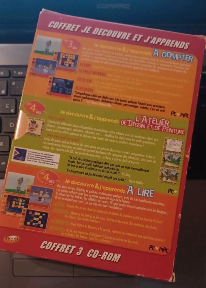 Coffret Je découvre et j'apprends PC - photo numéro 2