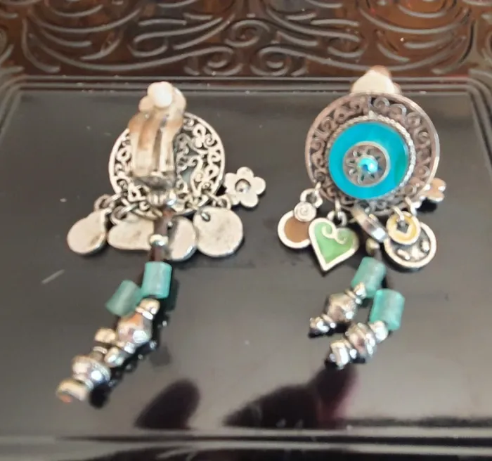 Parure Ethnique pierre turquoise - photo numéro 7