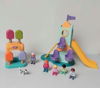 PLAYMOBIL 123 Manège et Glacier Fête Forraine Junior 🎡