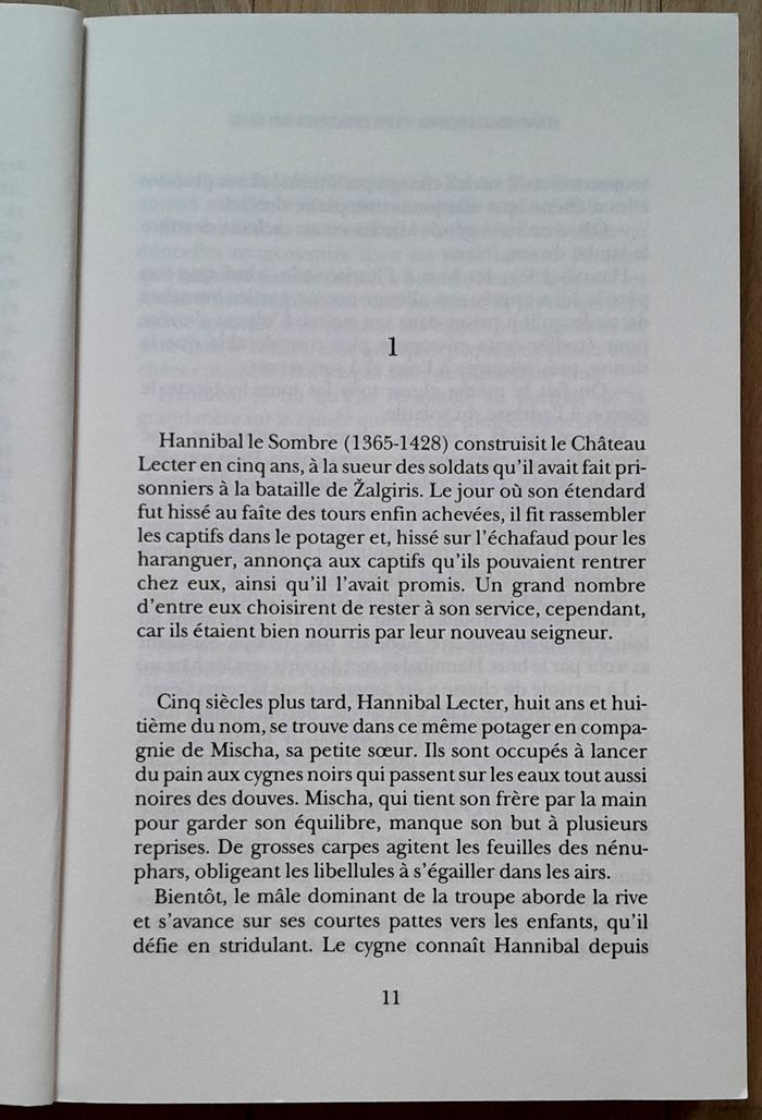 Thomas Harris - hannibal lecteur les origines du mal - photo numéro 6