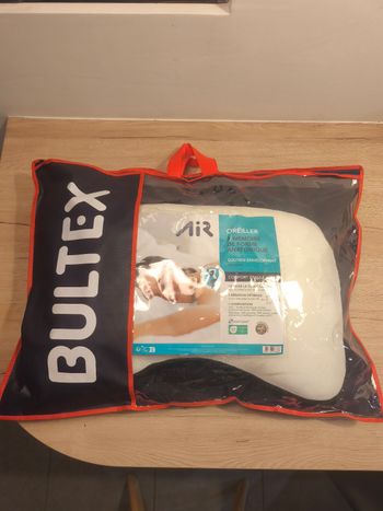 Oreiller à mémoire de forme anatomique bultex 