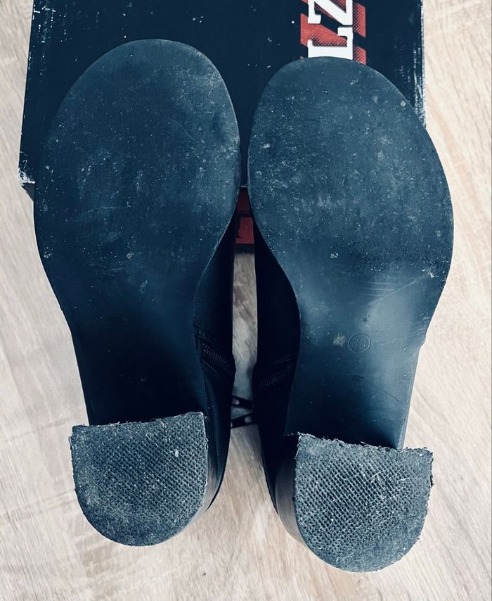 Bottines noires « Gémo » T38 - photo numéro 4