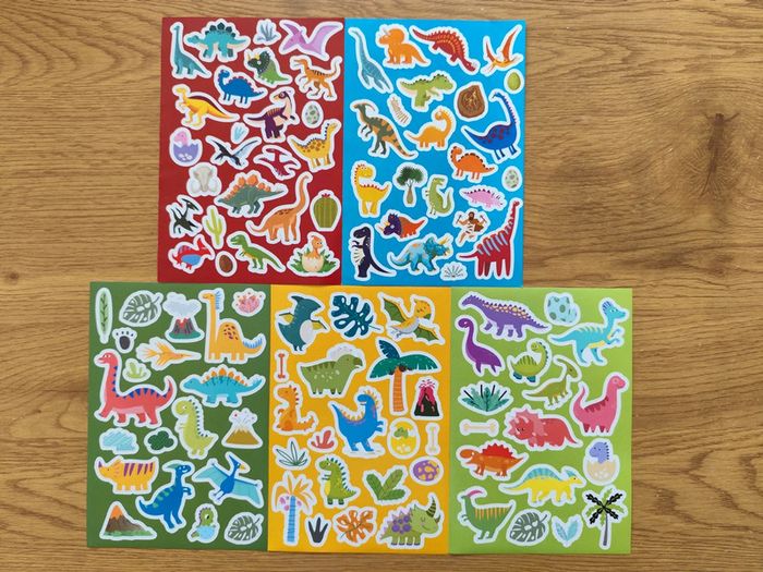 Lot de 5 planches de stickers #2