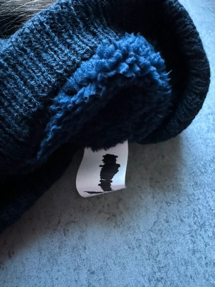 Bonnet fille à pom pom - photo numéro 4