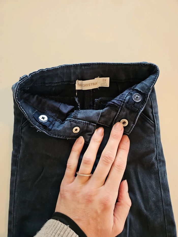 Pantalon bleu marine - 9 mois - 71 cm - Orchestra - photo numéro 4