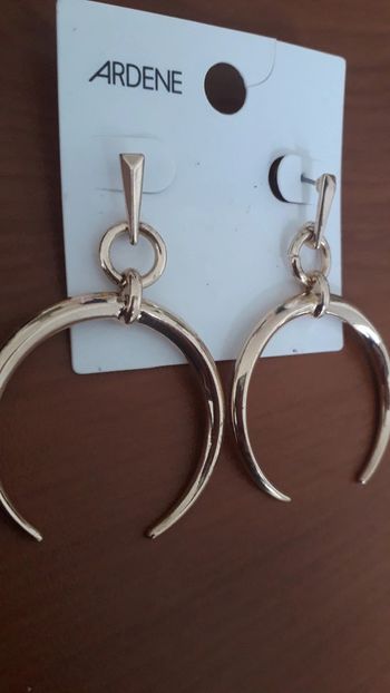 Boucles d'oreilles Ardène neuves