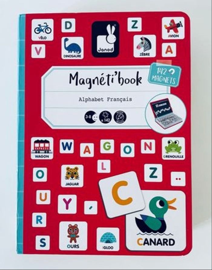 Magneti’book alphabet