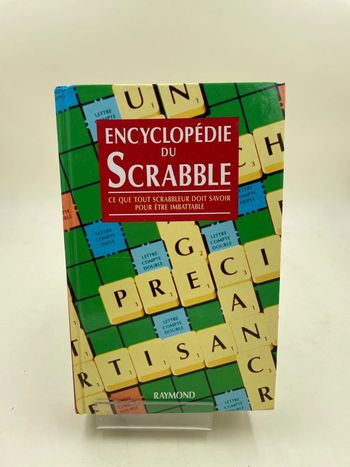Livre encyclopédie du Scrabble
