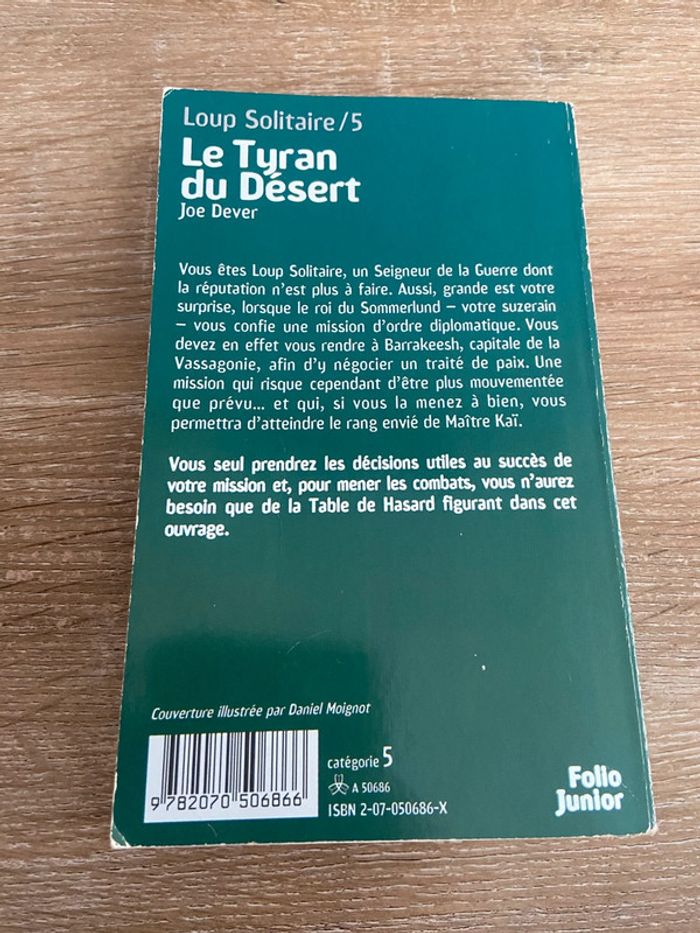 Le tyran du désert un livre dont vous êtes le héros - photo numéro 2