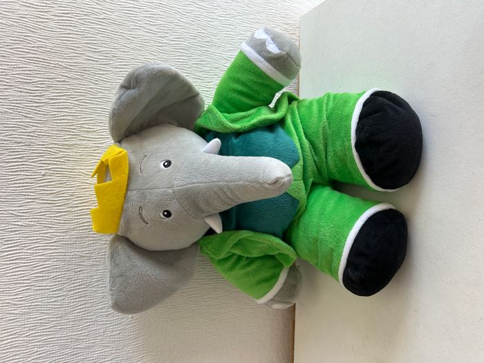 peluche babar bouillotte