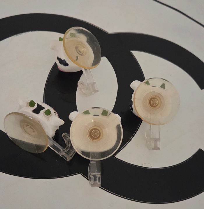 Lot de 4 crochets ventouse vache 🐄 – déco cuisine / salle de bain – style mignon kawaii - photo numéro 10