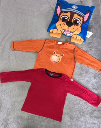 Lot T-shirt manches longues