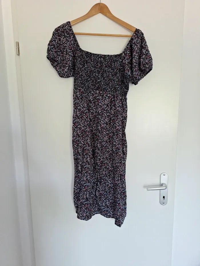 Robe maternité fleuri