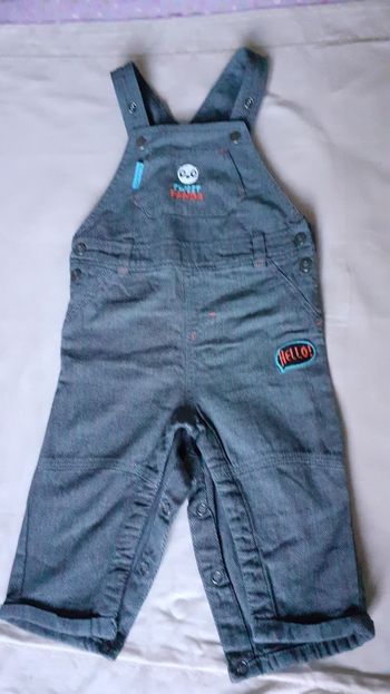 Salopette garçon 9 mois