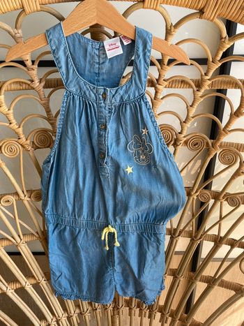 Combi short Minnie Orchestra 8 ans, coloris Jean