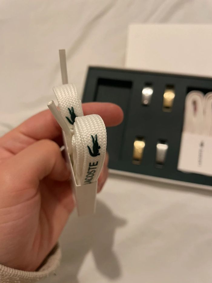 Coffret lacets Lacoste - photo numéro 7