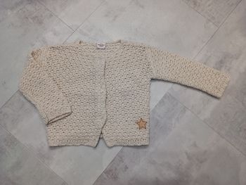 Gilet beige fille 2-3 ans