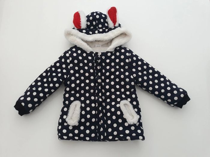 Manteau moumouté
