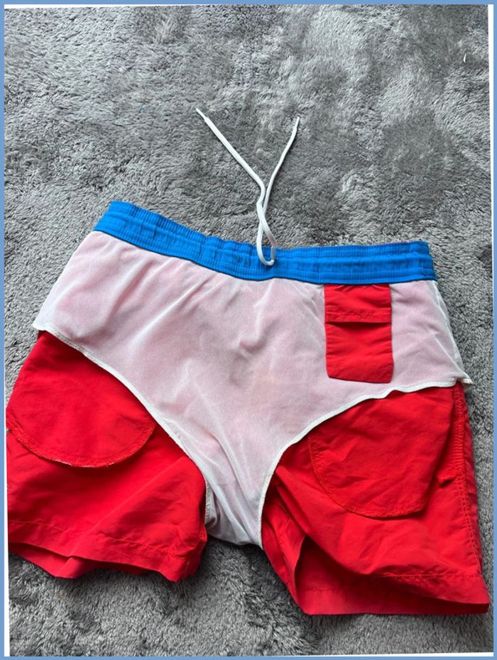Short de bain Ralph Lauren rouge – Taille XS - photo numéro 13