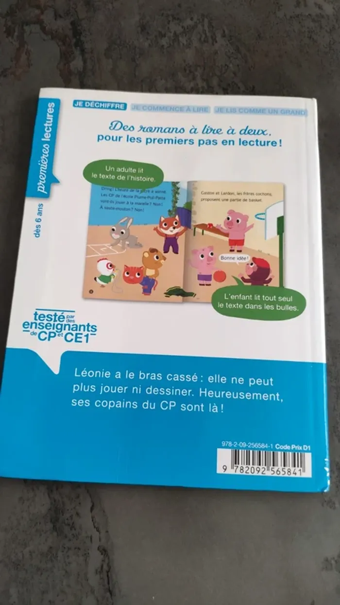 Livre les copains de cp premières lectures - photo numéro 2
