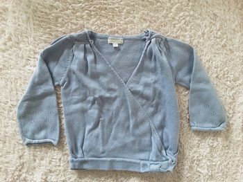 Pull coeur croisé 24 mois