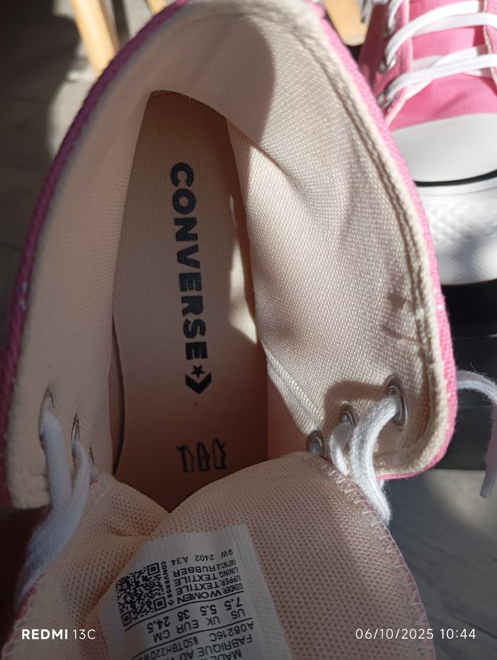 Converse rose - photo numéro 5