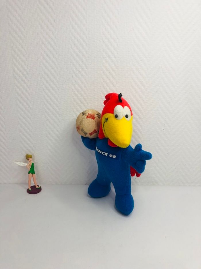 Peluche mascotte Footix France 98 - photo numéro 2