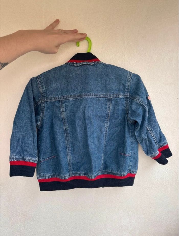 Veste en jean avec col chaud - 24 mois - 2 ans - Padam - photo numéro 2