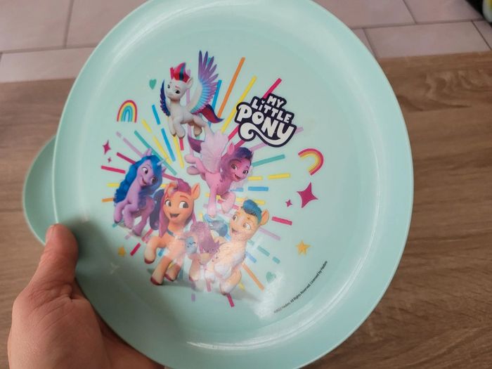 Lot de 3 (+2) assiettes My little pony - photo numéro 3