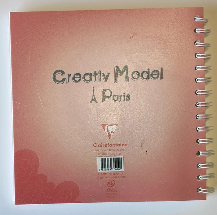 Cahier Dessin Creativ Model Paris - photo numéro 5