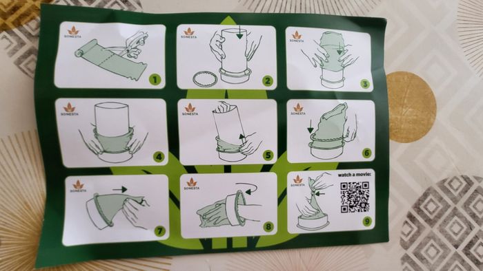 Sonesta Eco Recharge Universelle de Sacs pour Poubelles à Couches-Long 200mètres Bleu - photo numéro 8