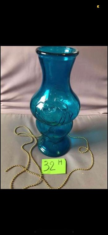 Vase bleu