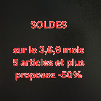 Soldes -50%