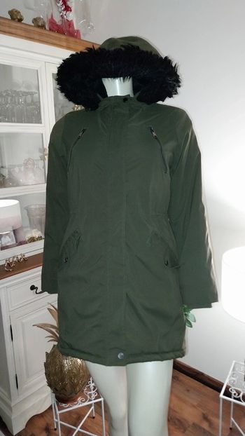 Manteau/ Doudoune/ Parka kaki by Kiabi excellent état taille S