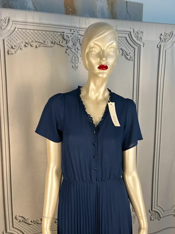 Robe longue Bleu ICode T.34 / XS neuve - photo numéro 2