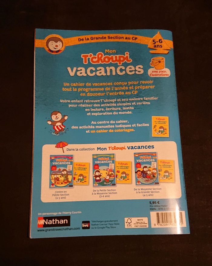 T'choupi vacances + 2 magazines t'choupi - photo numéro 5