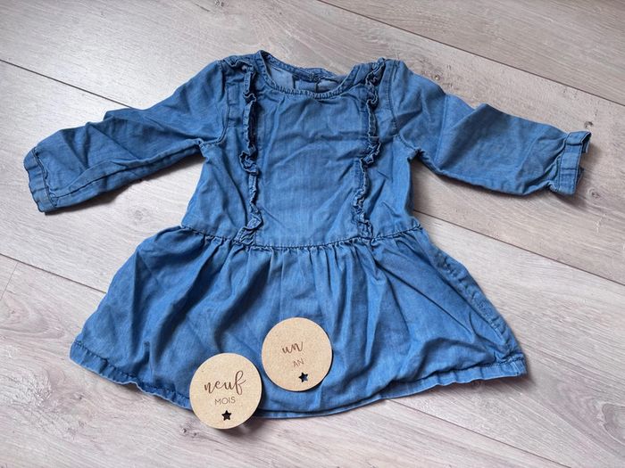 Robe en jeans