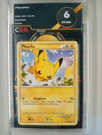 Carte Pokémon Gradée – Pikachu