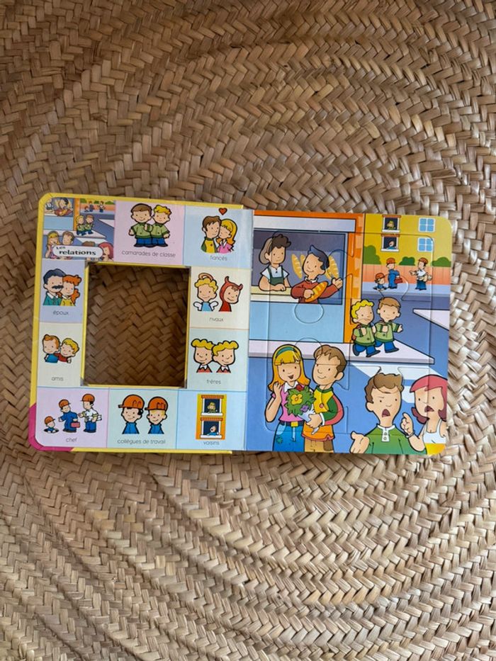 Livre Puzzle encyclopédie mes premières valeurs 🍒 - photo numéro 2