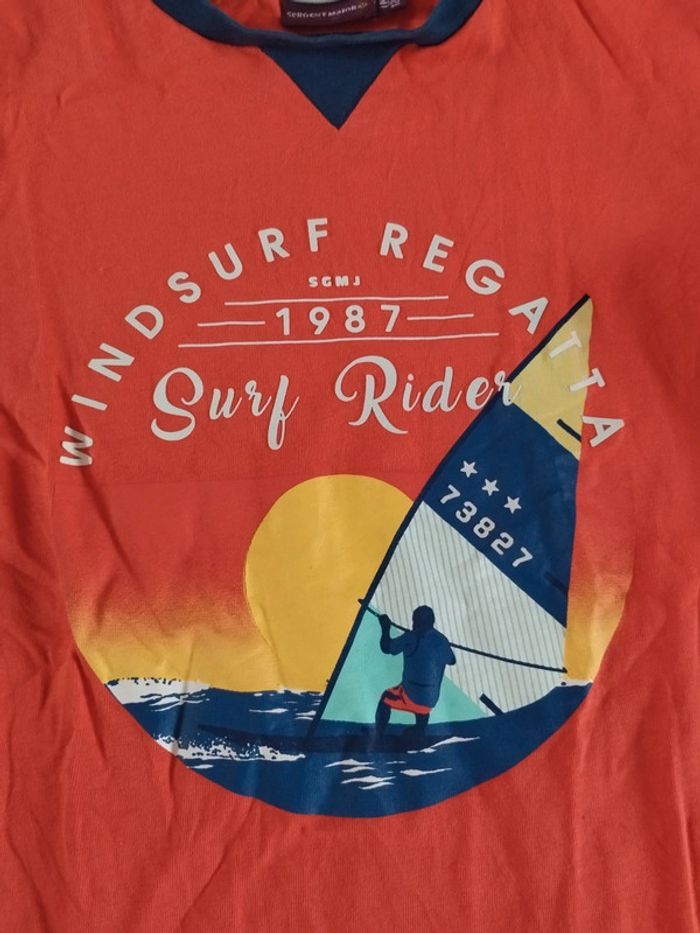 T shirt manches longues surf rider - photo numéro 2