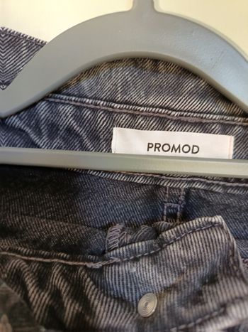 Jupe en jean noire Promod