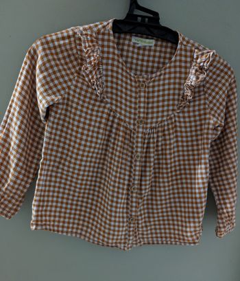 Chemise Vichy Vertbaudet, 5 ans