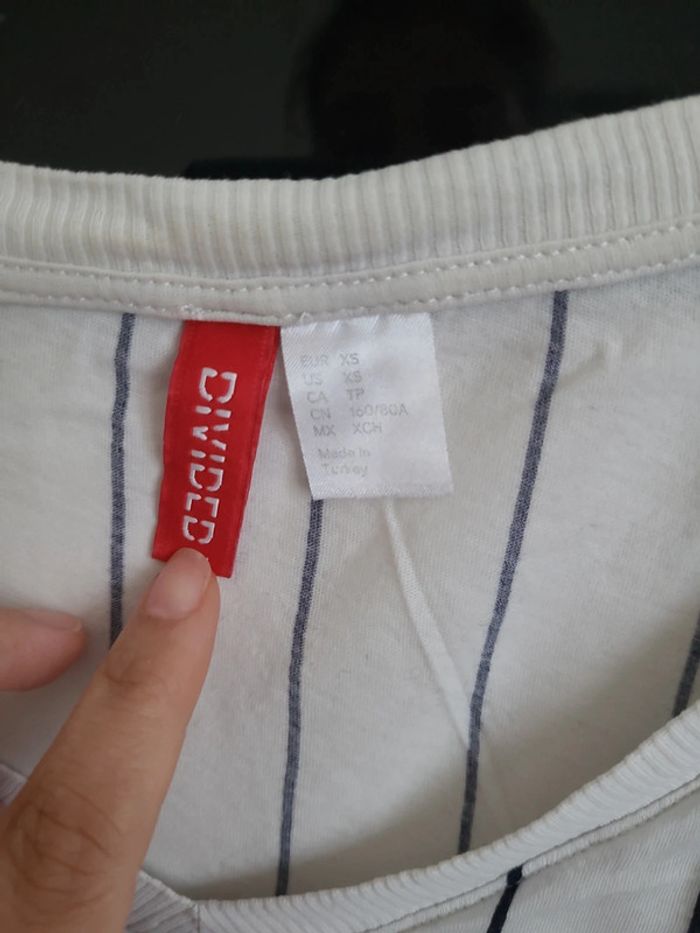 Tee-shirt rayure - photo numéro 2