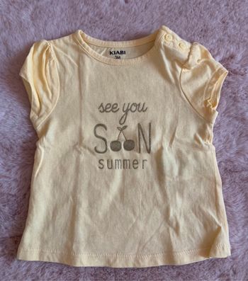 TEE shirt bébé fille 3 mois